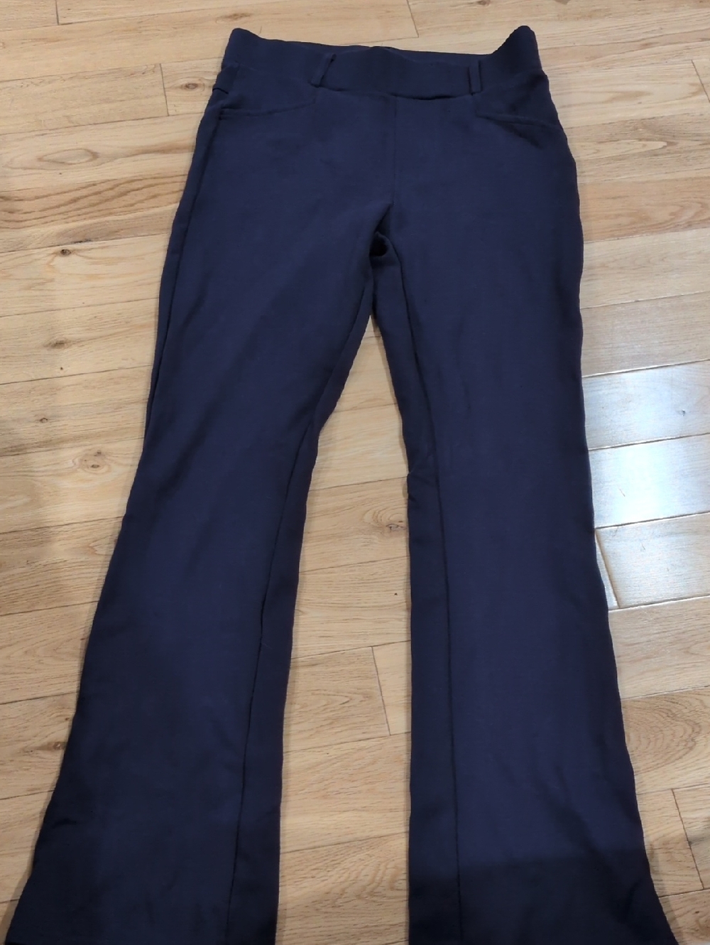 Navy Flare Pants